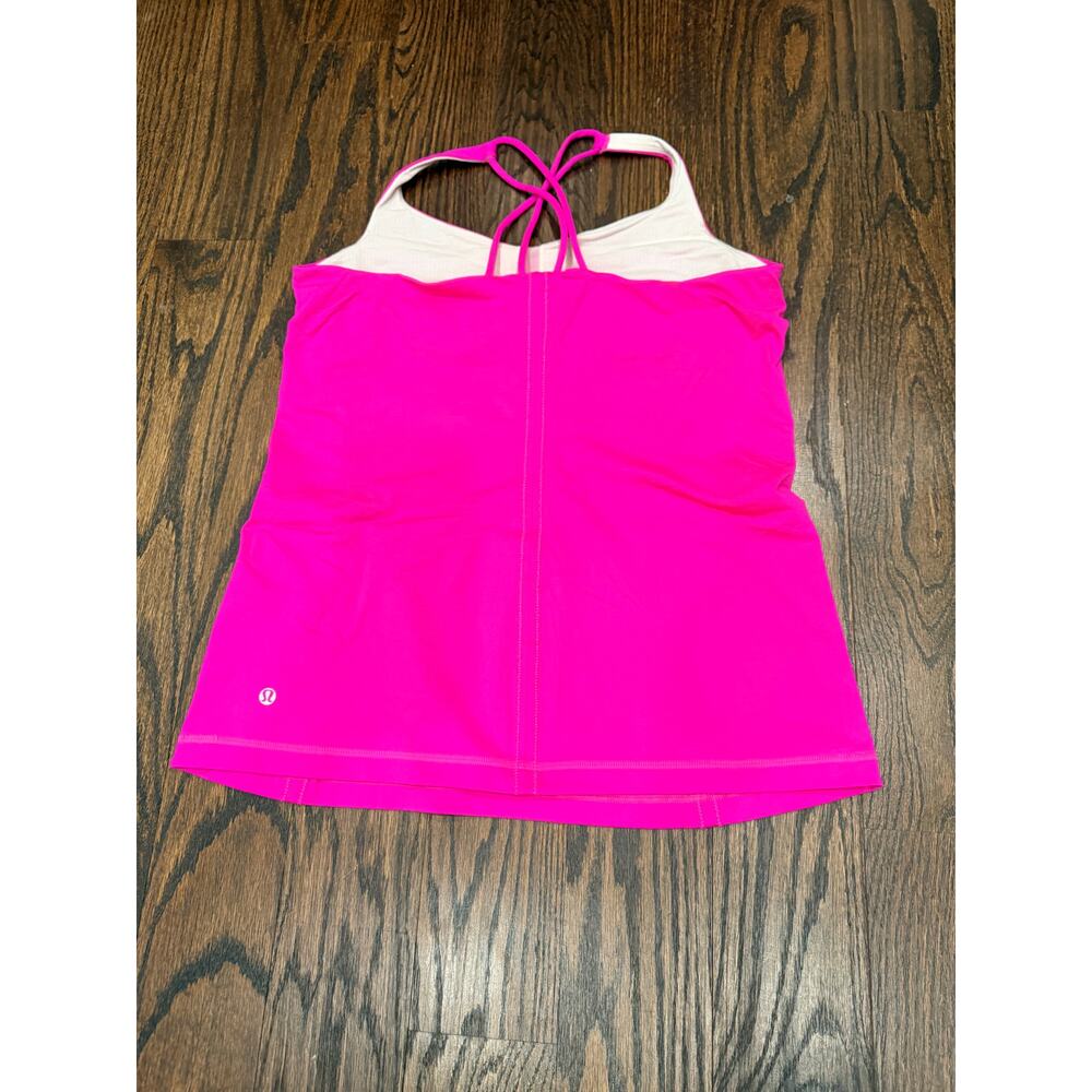 Lululemon Free To Be Tank - Raspberry Glow - Pre-Loved - Picture 2 of 4